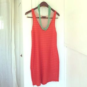Anthropologie Red Sanctuary Dress Size M